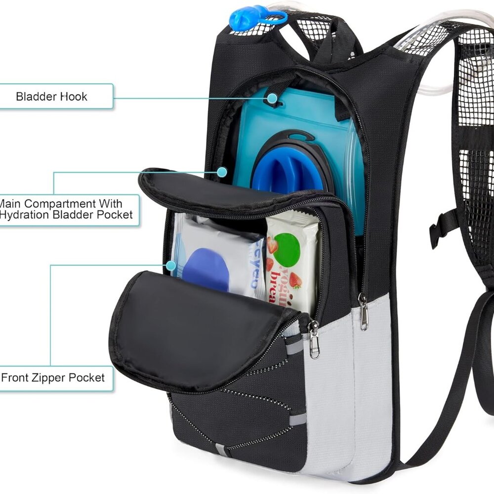 Hydration Backpack - Lightweight Water Backpack W… - image 2